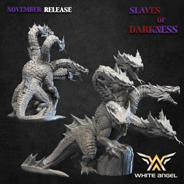 White Angel Miniatures - Slave to Darkness - Dark Hydra/ Dark Sea Monster